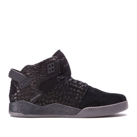 Supra Skytop III Mens High Tops Shoes Black UK 64BMT